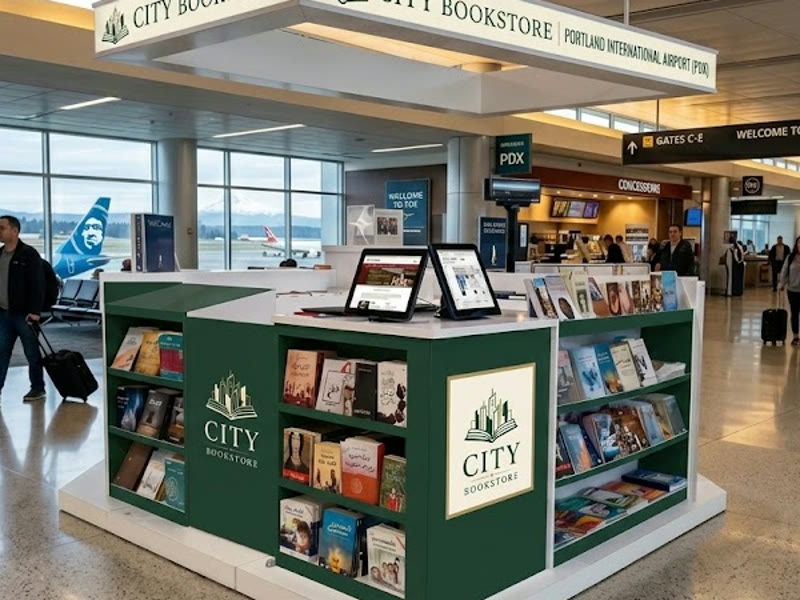 City Bookstore airport kiosk