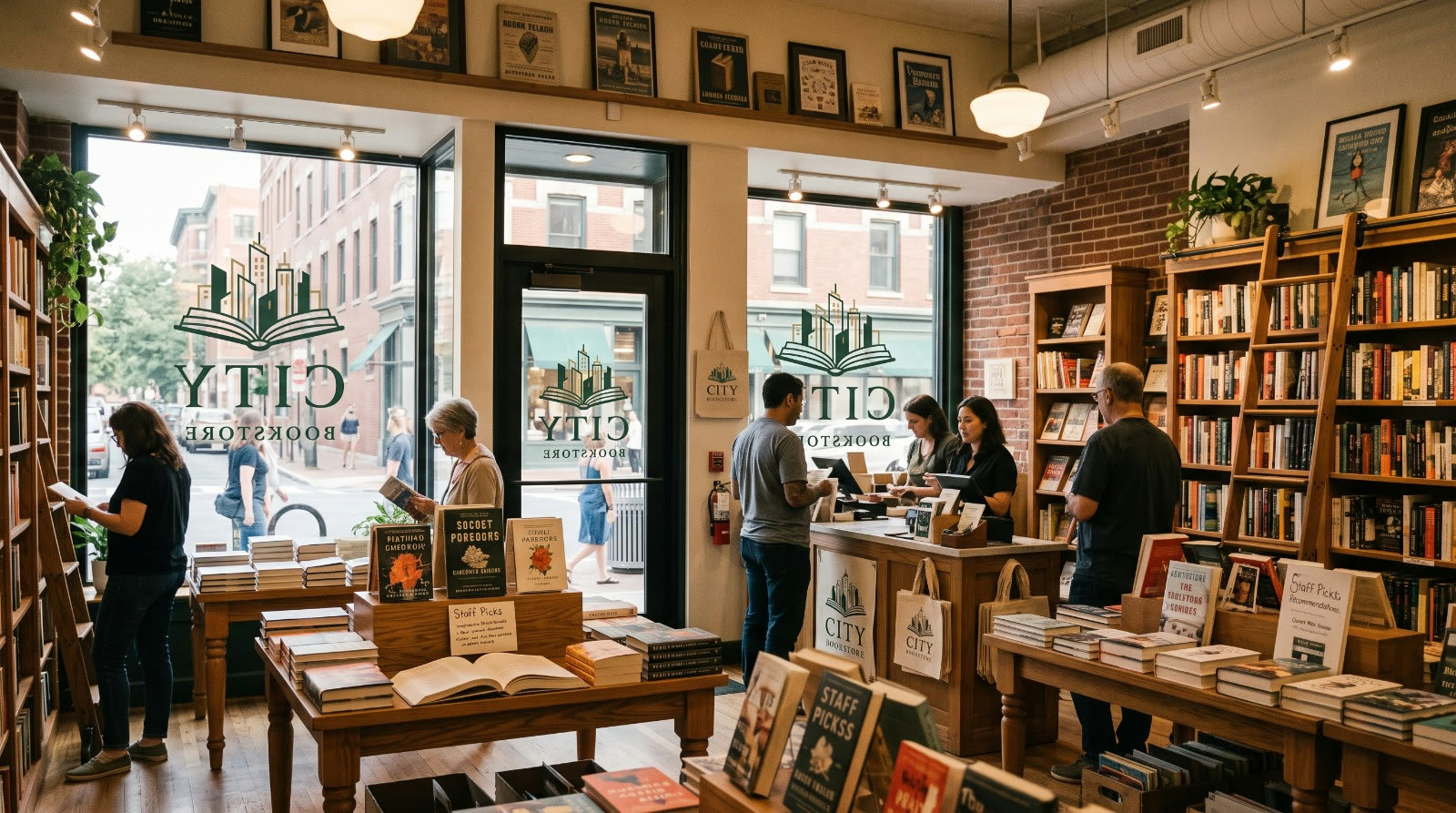 Inside City Bookstore